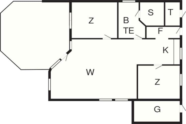 Two-Bedroom Holiday Home In Gelting 3 Екстериор снимка